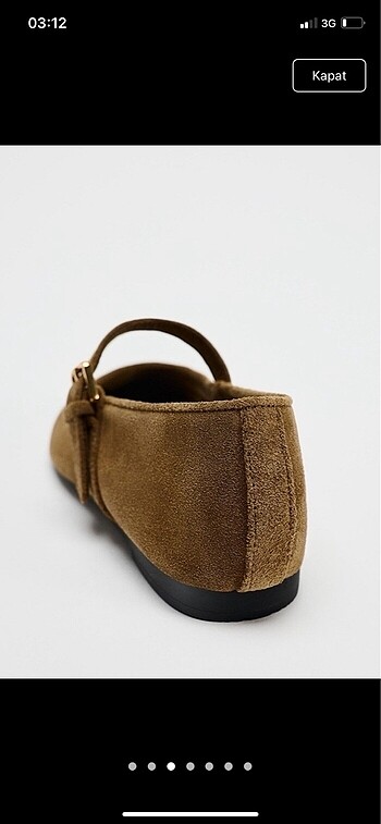 Zara 39.yeni etiketli zara babet