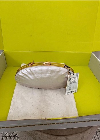 Zara Zara Beyaz Bohem Tarzı Kadın Çanta