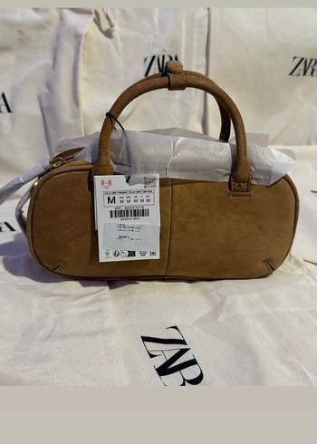 Zara Zara Süet Kadın El Çantası
