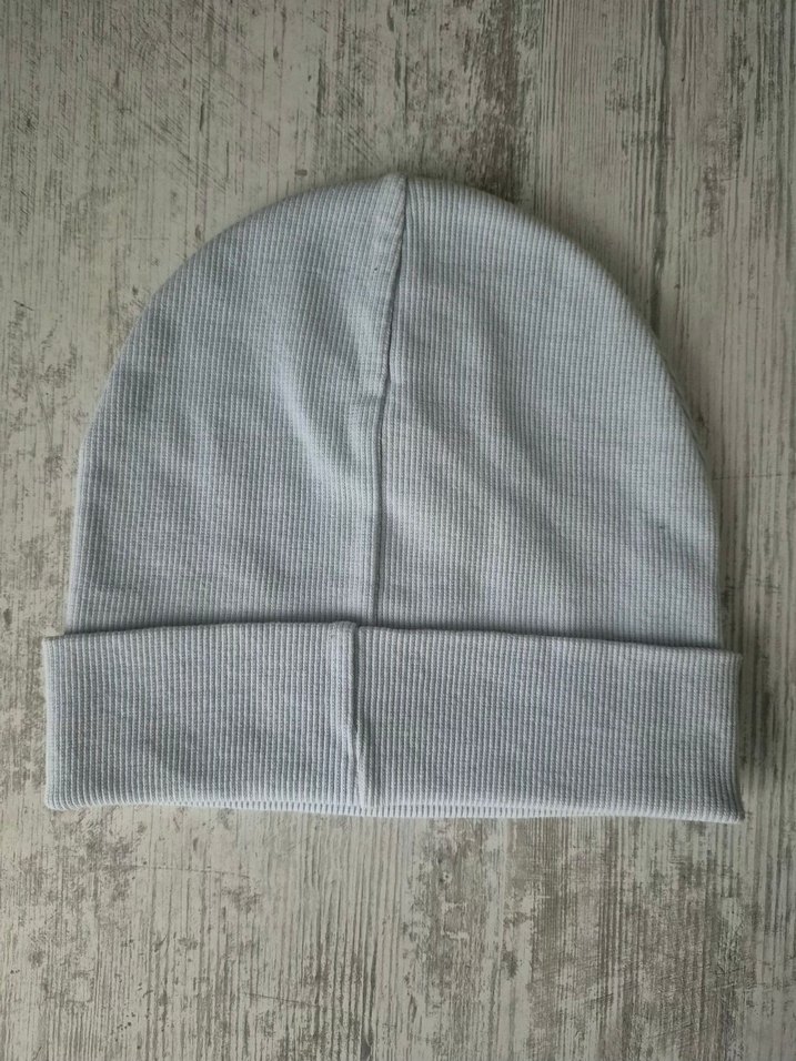 Bebek Mavisi Örgü Bere - Görsel 3