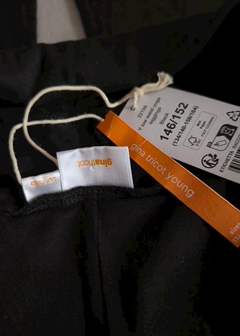 Siyah Kadın Spor Tayt - Görsel 3