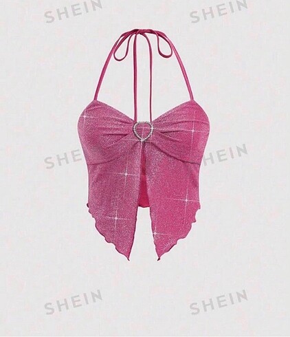 Shein simli crop