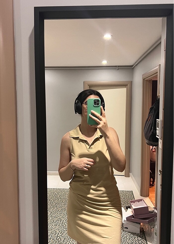 polo yaka elbise - Görsel 2