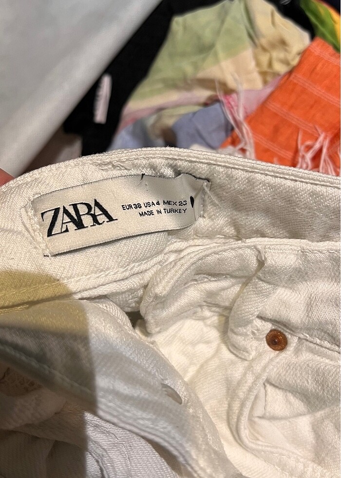 beyaz jeans zara - Görsel 4