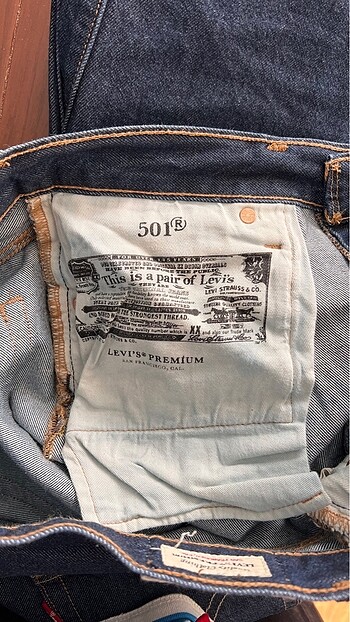 501 levi?s jean - Görsel 6