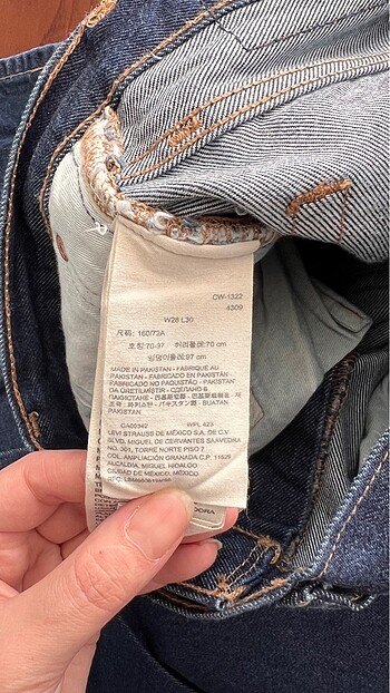 501 levi?s jean - Görsel 5