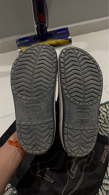 39,5 Beden lacivert Renk crocs kadın terlik