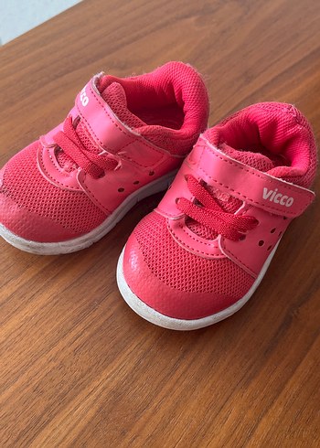 Kız Çocuk Pembe Vicco  ilk adım ayakkabısı - Görsel 2