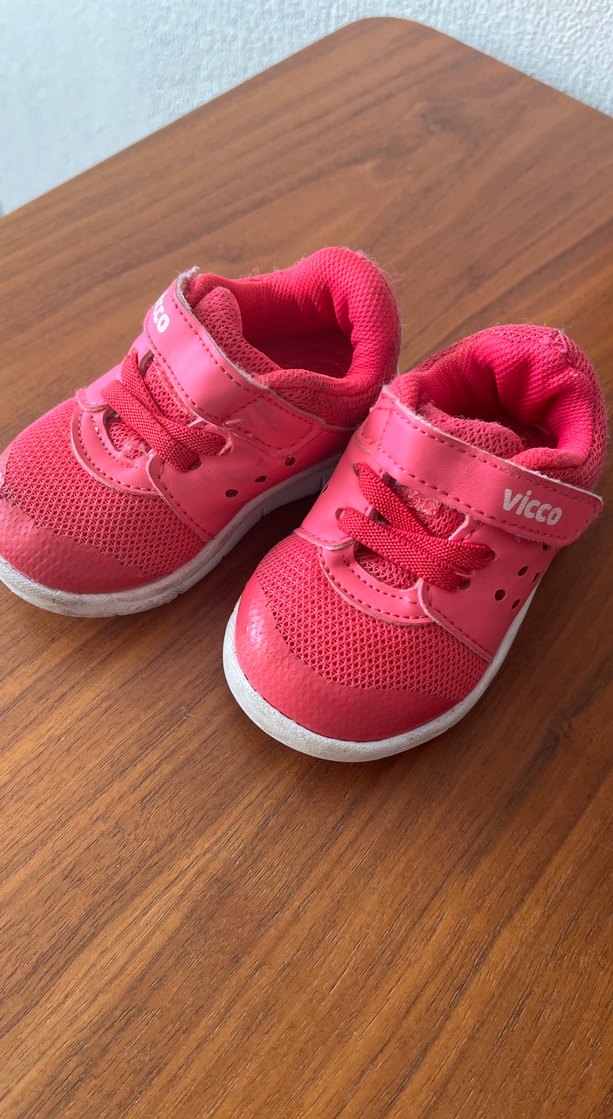 Kız Çocuk Pembe Vicco  ilk adım ayakkabısı - Görsel 2