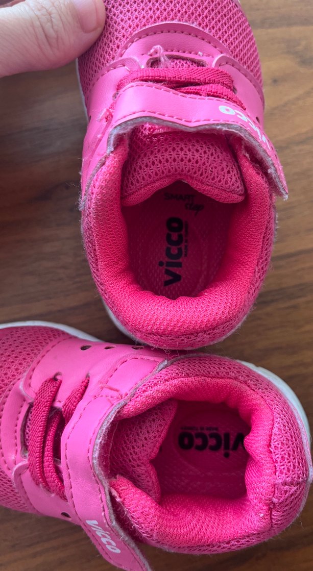 Kız Çocuk Pembe Vicco  ilk adım ayakkabısı - Görsel 4