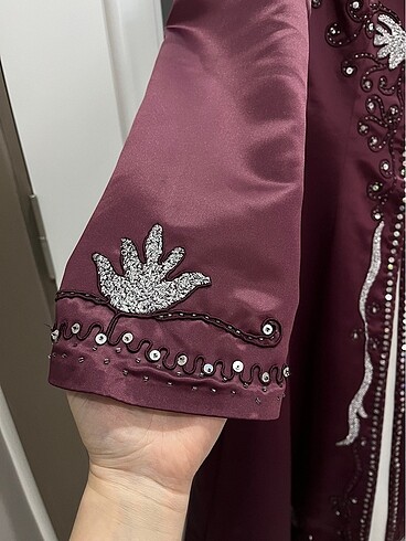 42 Beden mor Renk Kaftan