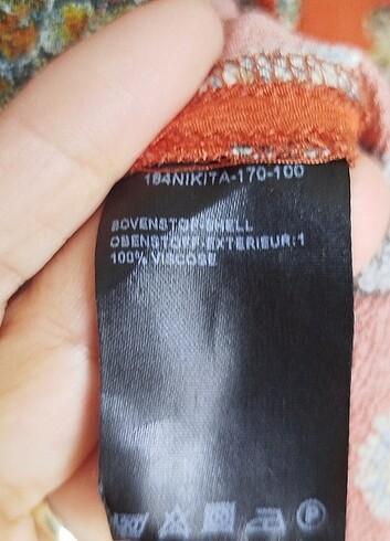 American Vintage Expresso marka bohem gömlek