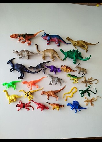 Dinozor - sürüngen figür oyuncak