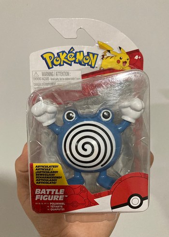 Poliwhirl Pokemon Battle Figür