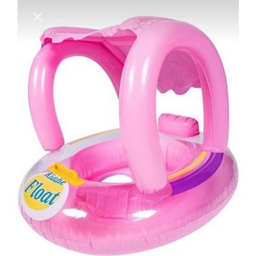 Pembe Renkli Çocuk Yüzme Simidi - Görsel 3