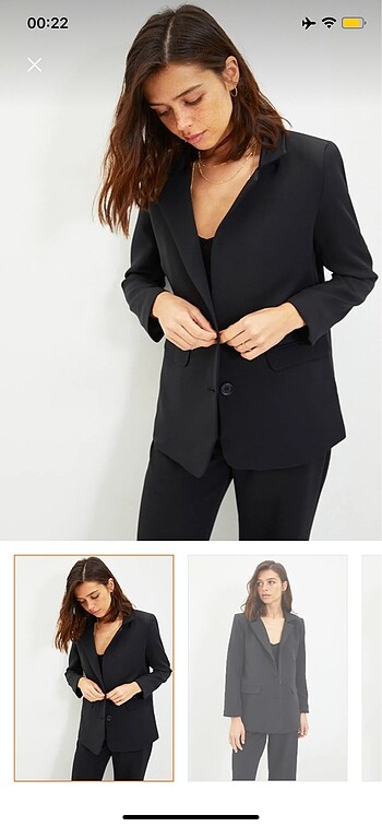 Siyah Blazer Ceket Trendyolmilla