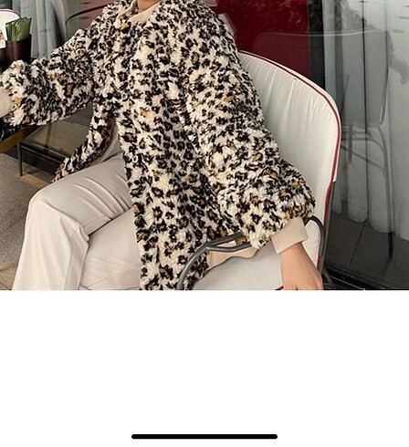 Diğer Leopar peluş mont