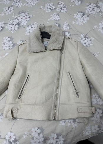 Peluş Detaylı Kadın Midi Ceket - Görsel 3