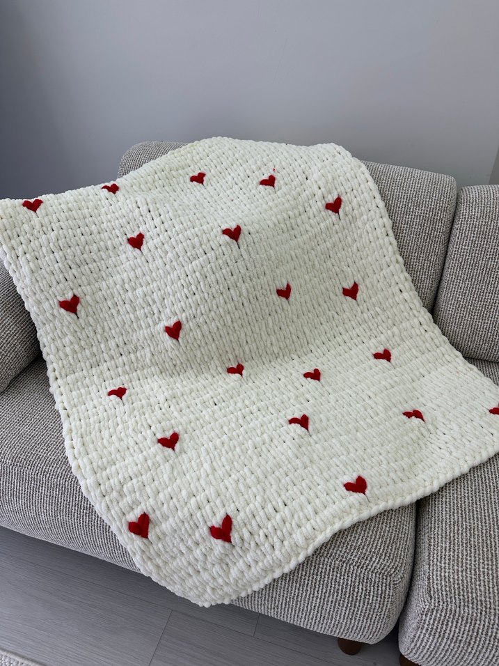 Kalpli bebek battaniyesi - Görsel 2