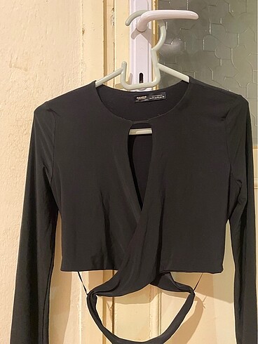 m Beden siyah Renk Pull&Bear Crop üst