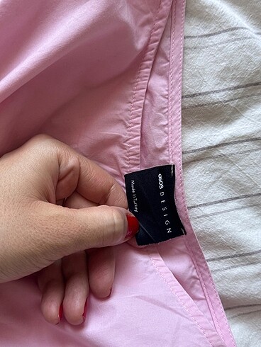 Asos Pembe poplin bluz
