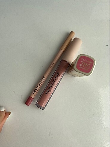 Loreal Paris Pembe ruj SETİ