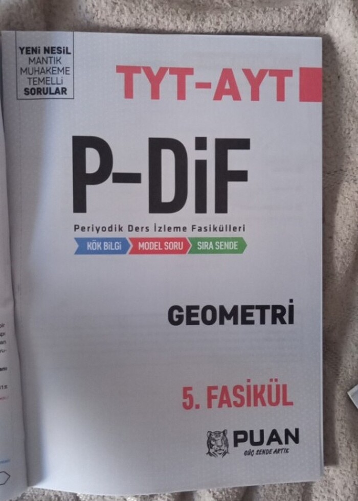 P-DİF GEOMETRİ TYT AYT  - Görsel 5