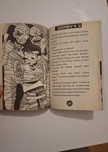 Max Flash Görev 4: Tehlikeli Mumya Çocuk Kitabı - Görsel 5