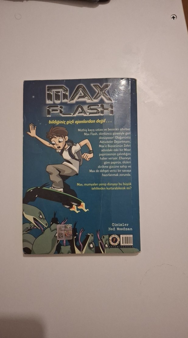 Max Flash Görev 4: Tehlikeli Mumya Çocuk Kitabı - Görsel 2