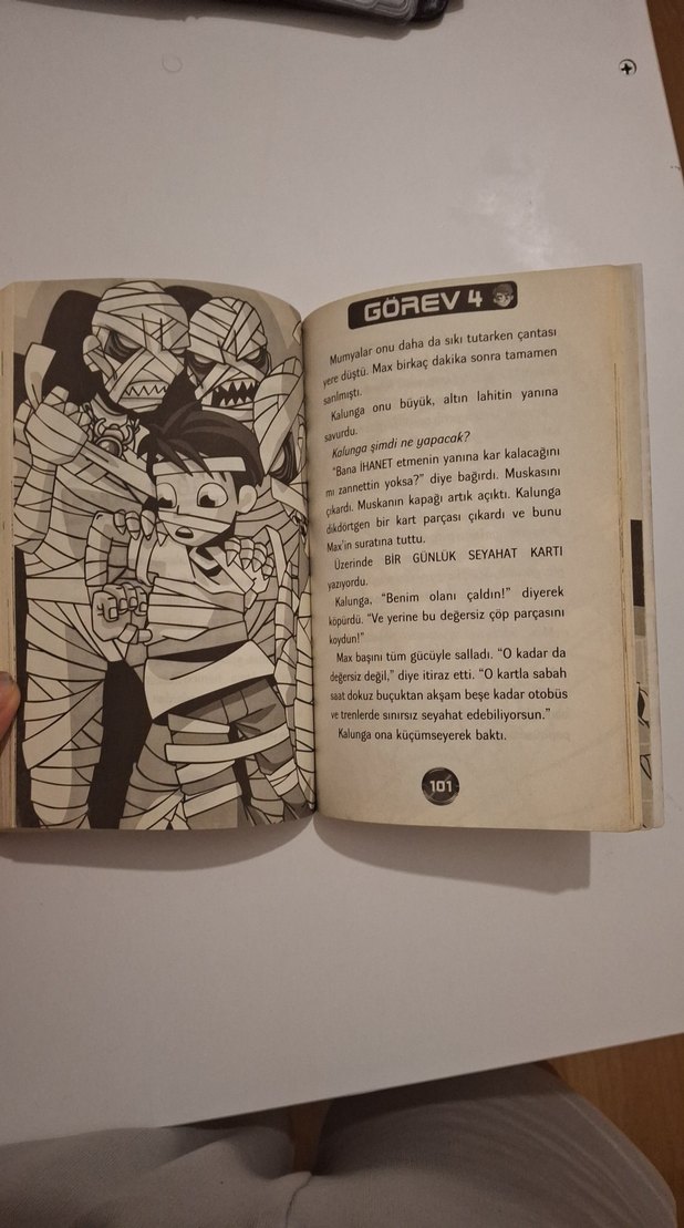 Max Flash Görev 4: Tehlikeli Mumya Çocuk Kitabı - Görsel 5