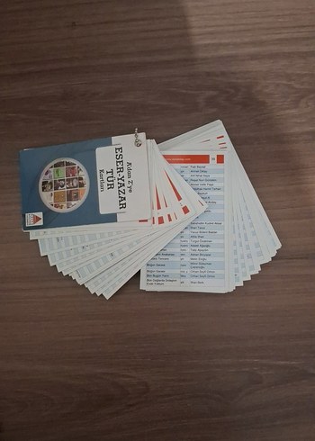 Adan Z'ye Eser-Yazar Kartları yks - Görsel 2