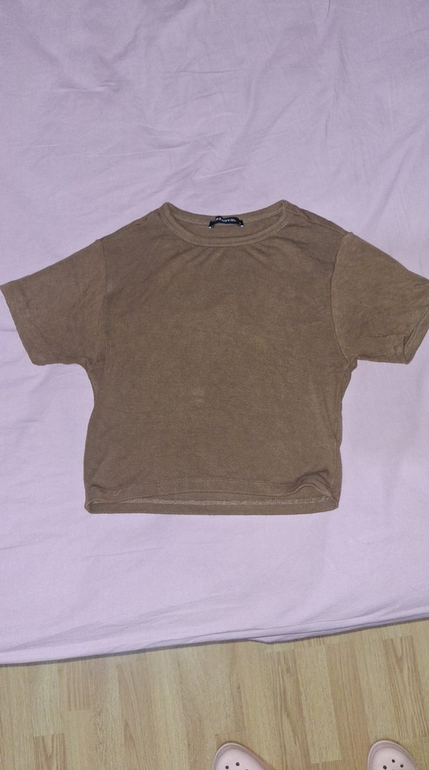 kahverengi  yazlık  crop - Görsel 2