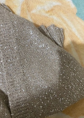 Mango parıltılı Kadın Triko Hırka - Görsel 4