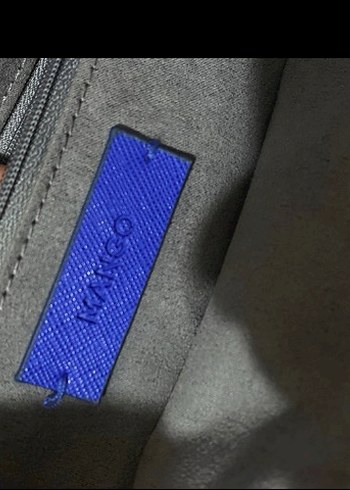 Mango lacivert kadın çanta - Görsel 4