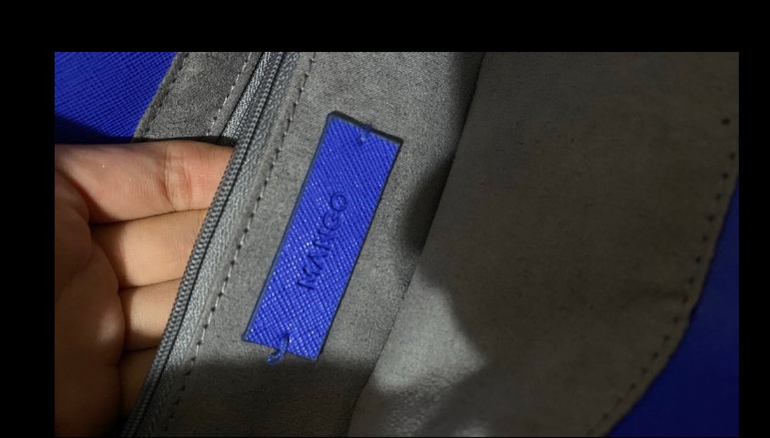 Mango lacivert kadın çanta - Görsel 4