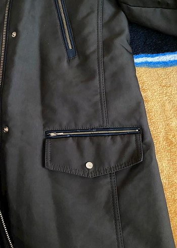 mango Uzun Kürklü Kadın Mont - Görsel 2