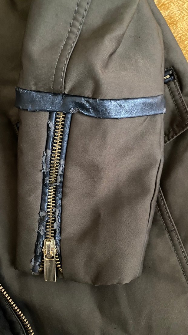 mango Uzun Kürklü Kadın Mont - Görsel 4