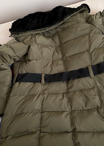 mango kadın haki mont - Görsel 3