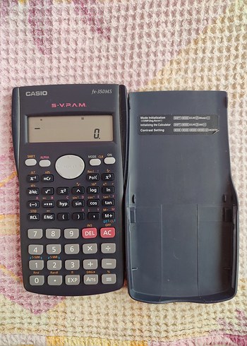 Casio fx-350MS Hesap Makinesi Gri