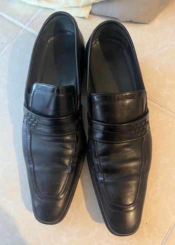 Diğer Sik Siyah Deri Loafer