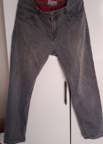 Diğer Gri Erkek Denim Pantolon