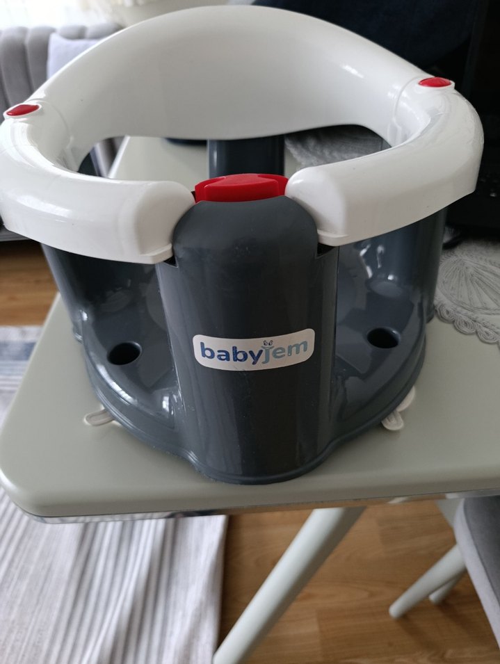 Babyjem Gri Bebek Mama Sandalyesi - Görsel 3