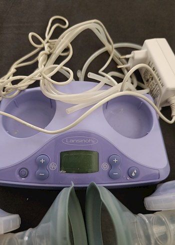 Pastel Mor Elektrikli Göğüs Pompası - Görsel 3