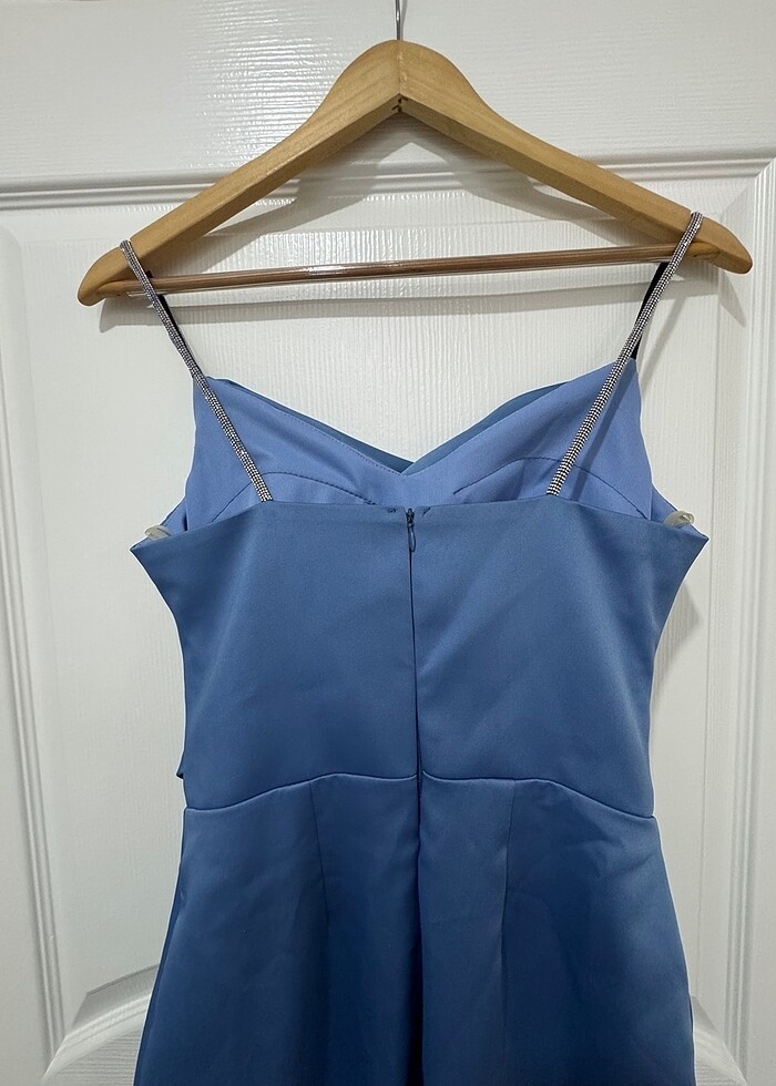 Kalem abiye kısa elbise - Görsel 3