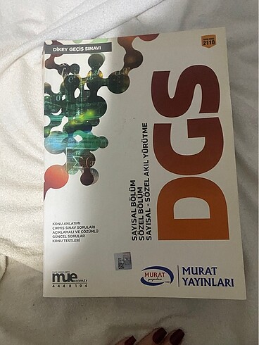 DGS Konu anlatımlı. 936 sf.