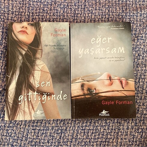 Gayle Forman-Eğer Yaşarsam(2 kitap set)
