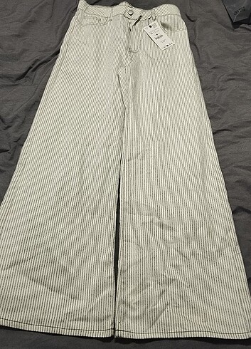 Zara çizgili pantolon