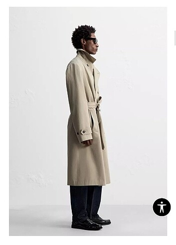 Zara Zara manteco su geçirmez trençkot