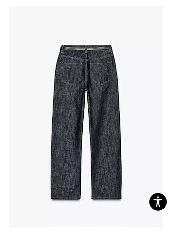 Zara Zara yüksek bel Jean