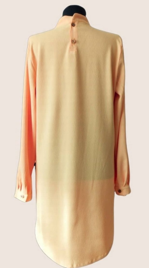 Düğmeli Uzun Kollu Tunik - Görsel 2